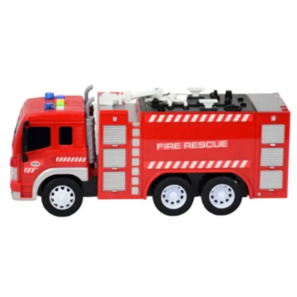 Caminhao Bombeiro Mega City Fire Rescue com Luz e Som BBR Toys - Imagem 3