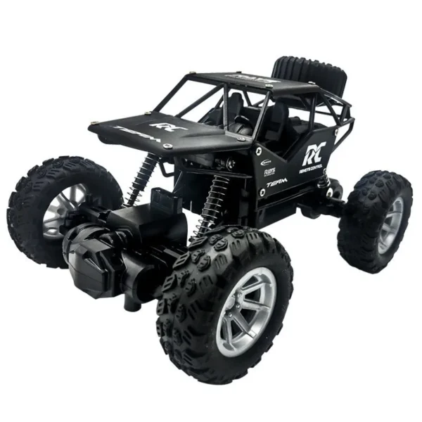 Carro de controle remoto, carrinho elétrico de corrida rápida caminhões de rock 1:18 RC Crawler - Imagem 3