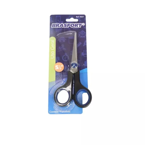 Tesoura Uso Geral 12,7cm Aço Inox Corte Preciso 5 polegadas - Imagem 2