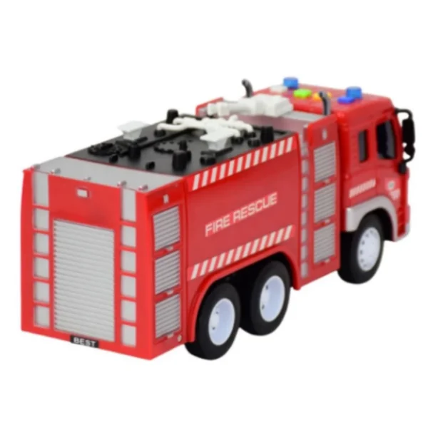 Caminhao Bombeiro Mega City Fire Rescue com Luz e Som BBR Toys - Imagem 2
