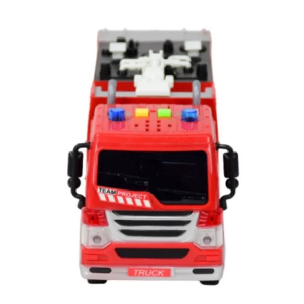 Caminhao Bombeiro Mega City Fire Rescue com Luz e Som BBR Toys - Imagem 5