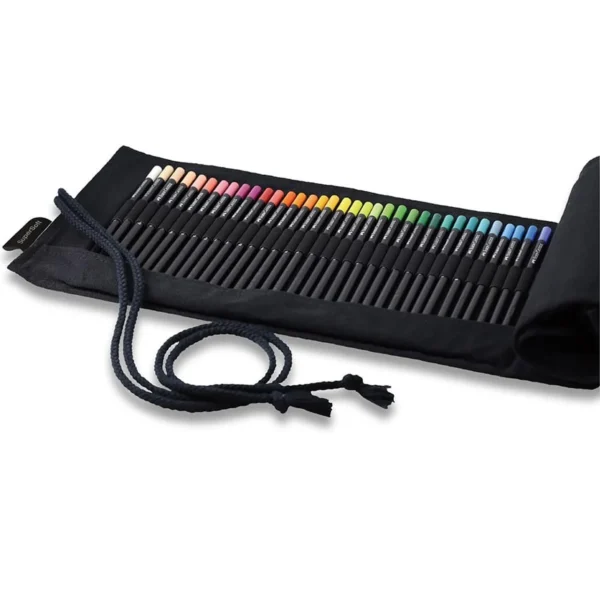 Lapis De Cor Supersoft 72 Cores Estojo De Tecido Faber Castell - Imagem 3
