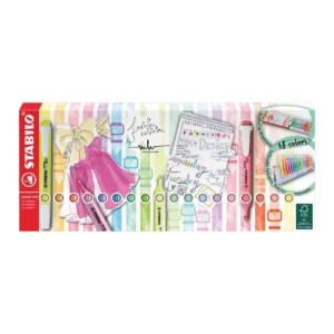 Marca Texto Stabilo Swing Cool 18 Cores Neon E Pastel