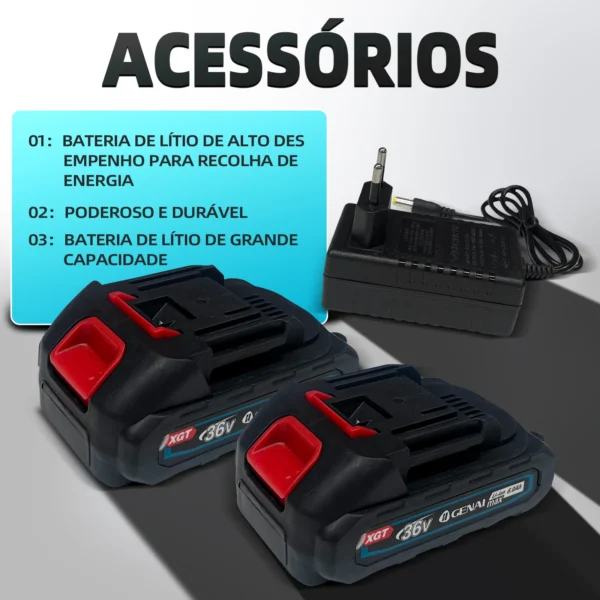 mão broca elétrica velocidade variável - Imagem 8