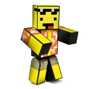 Boneco YouTuber Mel Minecraft Articulado 25cm - Algazarra