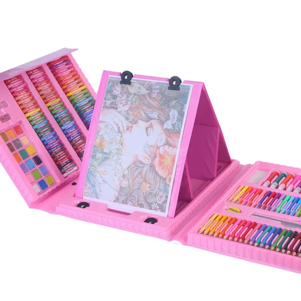 lápis com prancha de desenho papelaria art art set - Imagem 7
