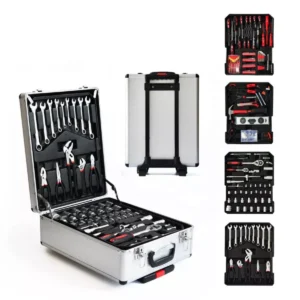 Kit Jogo de Ferramentas Manuais Completo Profissional 186 Peças