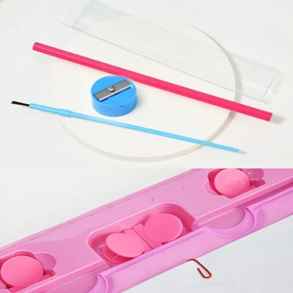 lápis com prancha de desenho papelaria art art set - Imagem 10
