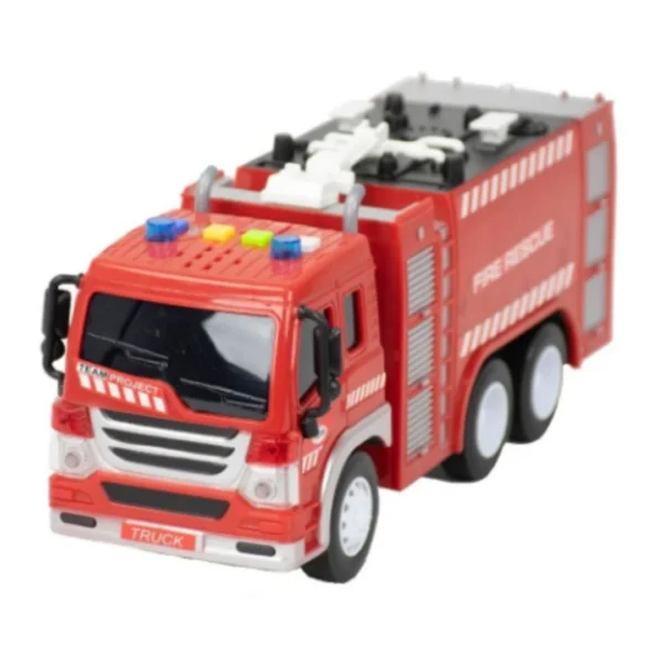 Caminhao Bombeiro Mega City Fire Rescue com Luz e Som BBR Toys