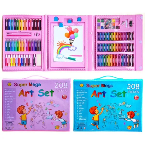 lápis com prancha de desenho papelaria art art set - Imagem 6