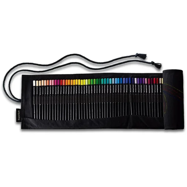 Lapis De Cor Supersoft 72 Cores Estojo De Tecido Faber Castell - Imagem 4