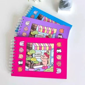 Livro de Colorir Bobbie Goods 50 Folhas 180g Caderno de Desenho
