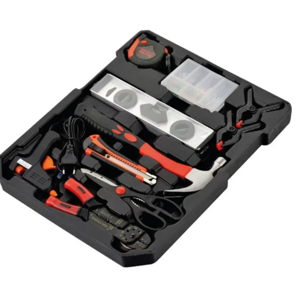 Kit Jogo de Ferramentas Manuais Completo Profissional 186 Peças - Imagem 5