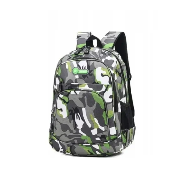 Mochila Camuflagem Para Menino e Menina, Mochila Escolar Para Viagem - Imagem 4