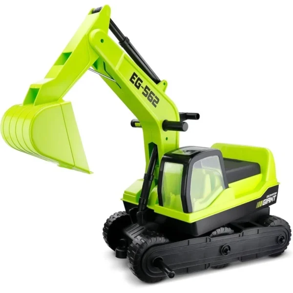 Trator Escavadeira Gigante Infantil Mini Veículo Trator Giant Escavator Roma Brinquedos - Imagem 5
