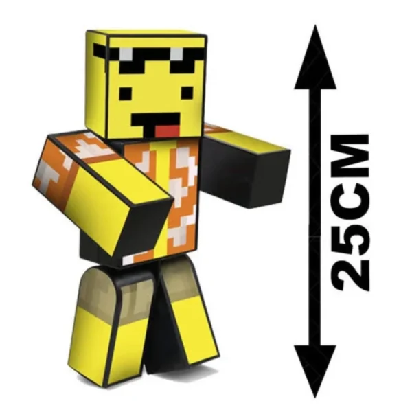 Boneco YouTuber Mel Minecraft Articulado 25cm - Algazarra - Imagem 3