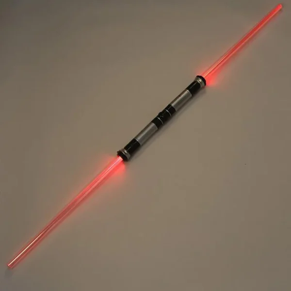 2 pçs star wars brinquedo laser sabre de luz cosplay - Imagem 5