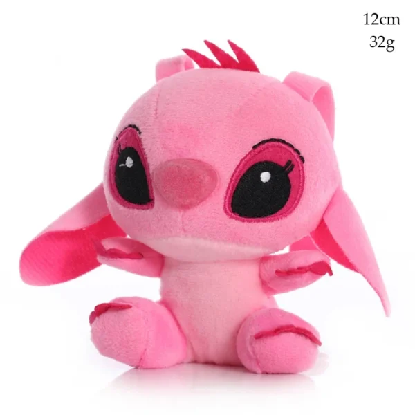 Disney dos desenhos animados azul rosa ponto bonecas de pelúcia anime brinquedos lilo e ponto 20cm stich brinquedos de pelúcia presentes de natal para crianças - Imagem 3