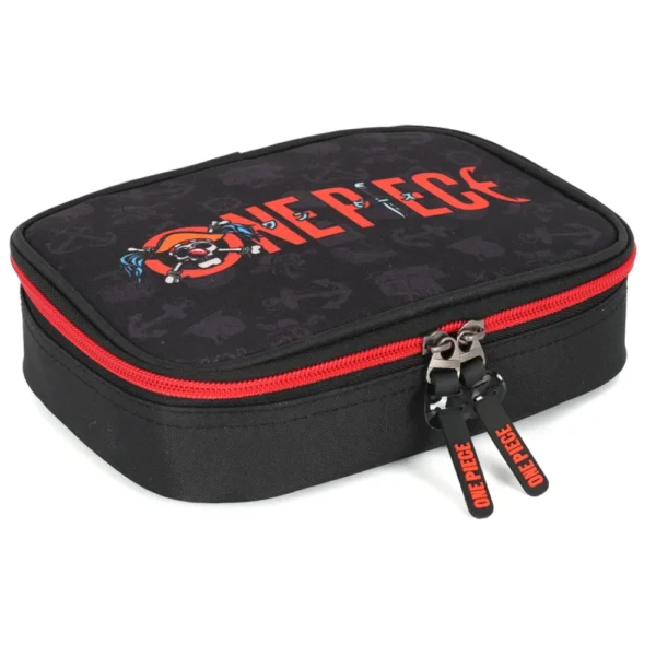 Estojo Box 100 Pens ONE PIECE Vermelho
