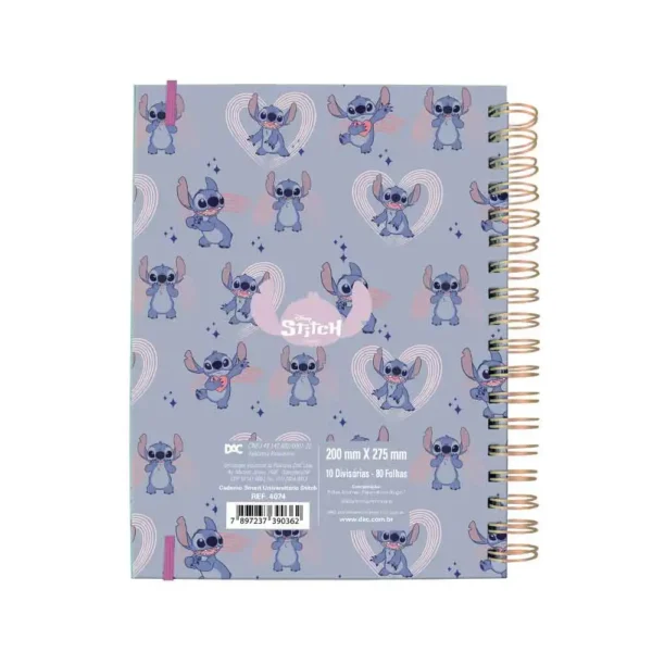 Caderno Capa Dura Universitário Smart Stitch - Imagem 2