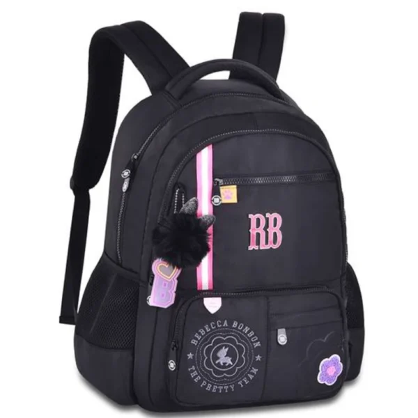Mochila de Costas Oficial REBECCA BONBON Nylon Soft - Imagem 3