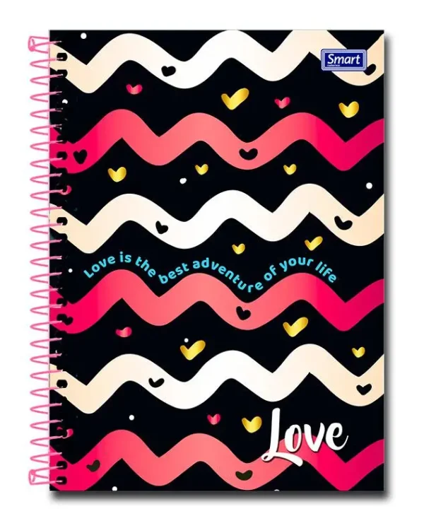 Caderno Universitário CD LOVE 20MT 320fl - Imagem 2
