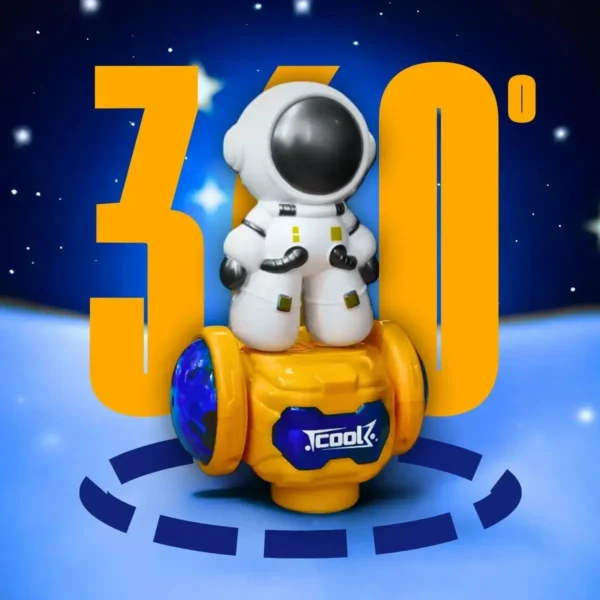 Brinquedo Hoverboard Espacial Com Astronauta Led e Músic - Imagem 6