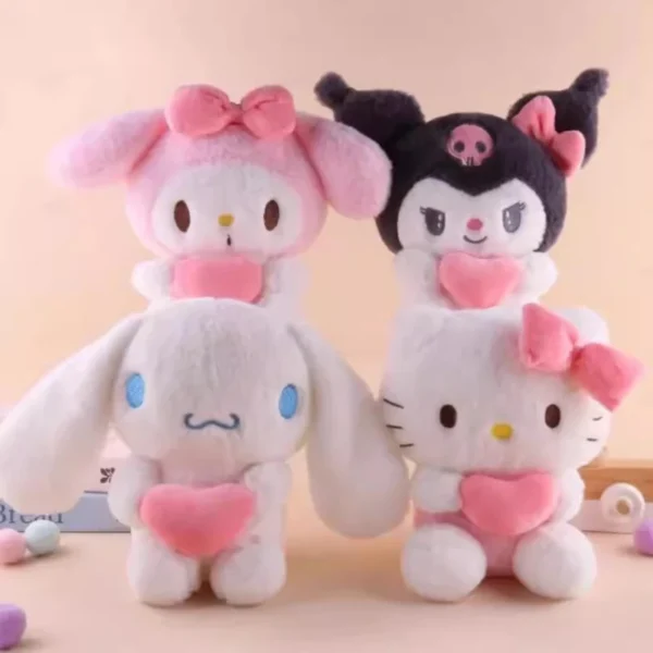 22cm sanrio olá kitty kuromi travesseiro - Imagem 2