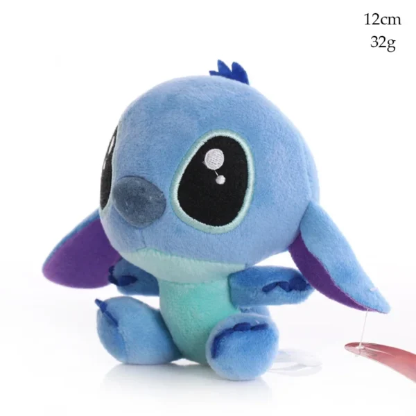 Disney dos desenhos animados azul rosa ponto bonecas de pelúcia anime brinquedos lilo e ponto 20cm stich brinquedos de pelúcia presentes de natal para crianças - Imagem 2