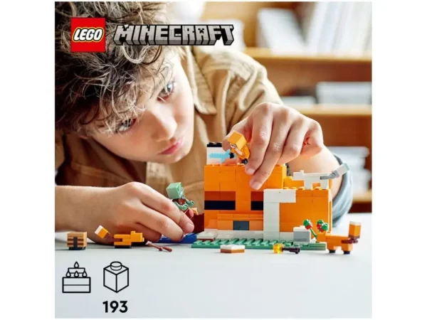 LEGO Minecraft Pousada da Raposa 193 Peças - Imagem 2