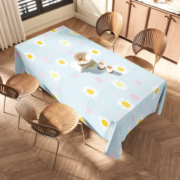 Mesa de jantar moderna com cadeiras de madeira confortáveis, conjunto de 5 assentos para uso doméstico. - Imagem 2