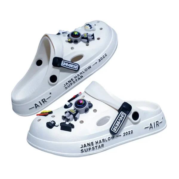 sandálias masculinas antiderrapante leve base grossa step-in - Imagem 5