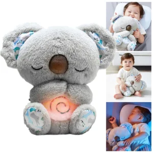 Coala de respiração com som leve bebê sono e playmate coala musical