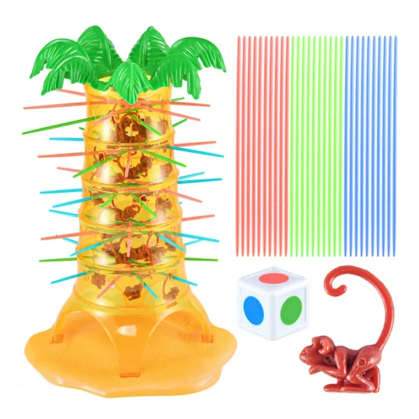 Macaco escalada árvore jogo brinquedo crianças - Imagem 5