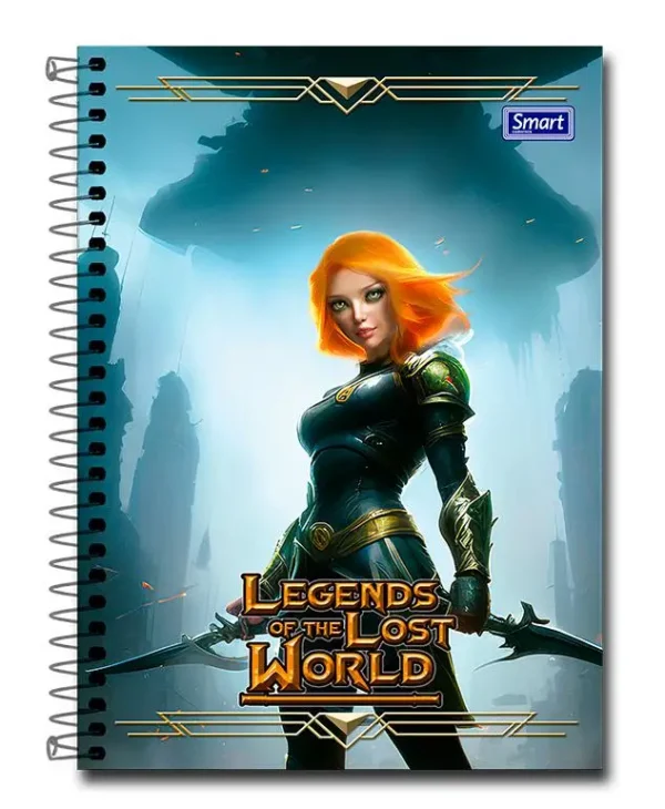 Caderno Universitário CD LEGENDS 20MT 320fl - Imagem 2