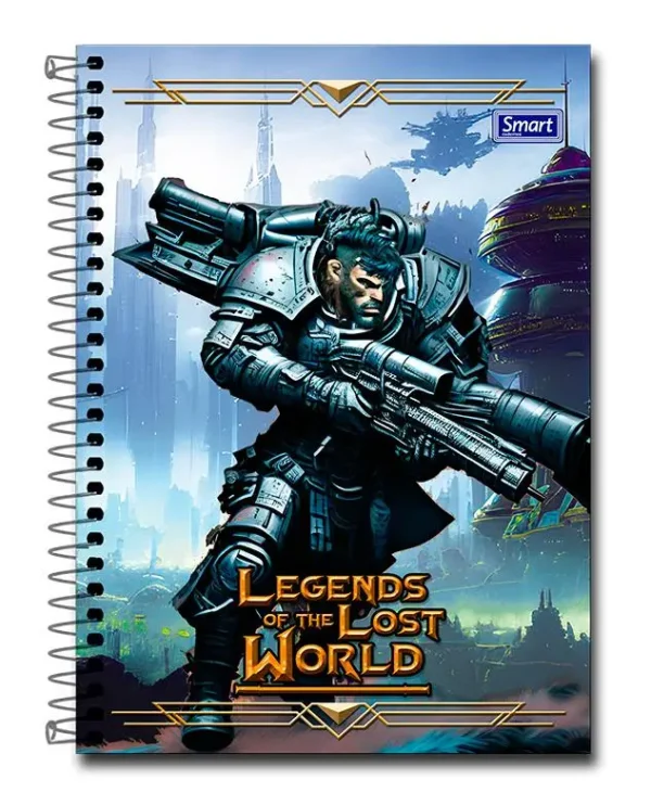Caderno Universitário CD LEGENDS 20MT 320fl