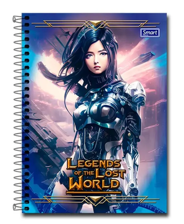 Caderno Universitário CD LEGENDS 20MT 320fl - Imagem 4