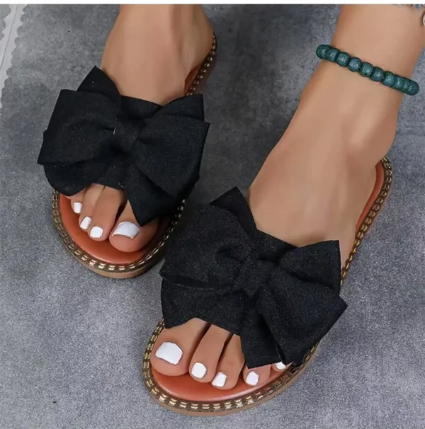 Sandálias femininas arco doce sapatos de verão - Imagem 6