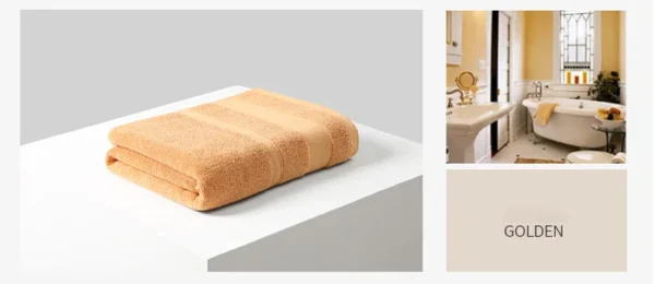 2 pçs/set toalhas de algodão para adultos - Imagem 9