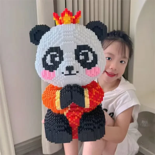 Panda gigante blocos de construção - Imagem 2