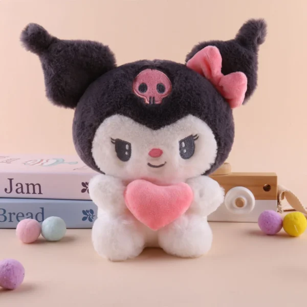 22cm sanrio olá kitty kuromi travesseiro - Imagem 5