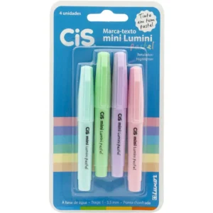 Caneta Marca texto Mini Lumini CIS Tom Pastel