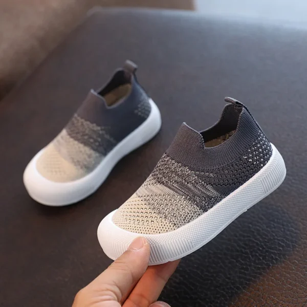 sapatos primavera outono crianças tênis macio respirável - Imagem 2