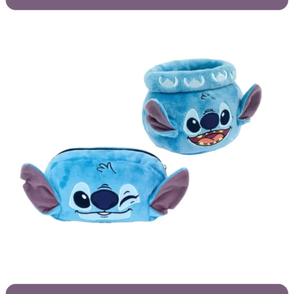 Kit Pelúcia Stitch DAC Disney Estojo e Organizador de Mesa - Imagem 5