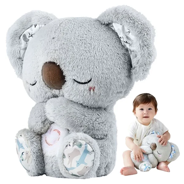 Coala de respiração com som leve bebê sono e playmate coala musical - Imagem 2