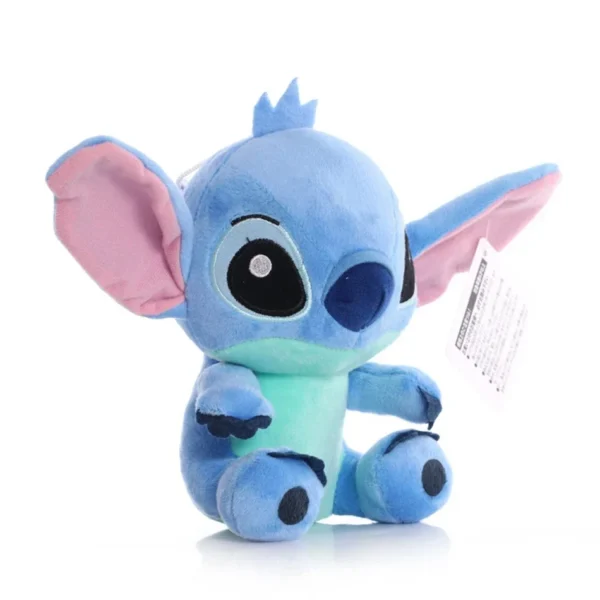 Disney dos desenhos animados azul rosa ponto bonecas de pelúcia anime brinquedos lilo e ponto 20cm stich brinquedos de pelúcia presentes de natal para crianças - Imagem 6