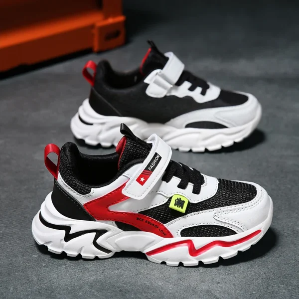Calçado Infantil de Malha Respirável, KidSneakers - Imagem 8
