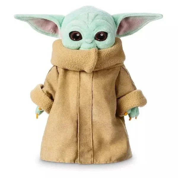30cm disney wars bebê yoda bonecas de pelúcia o mandaloriano - Imagem 4