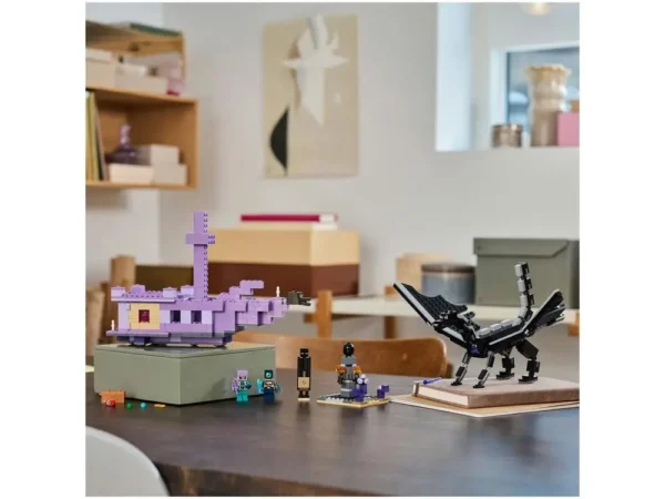 LEGO Minecraft O Dragão Ender e Navio do End - Imagem 4
