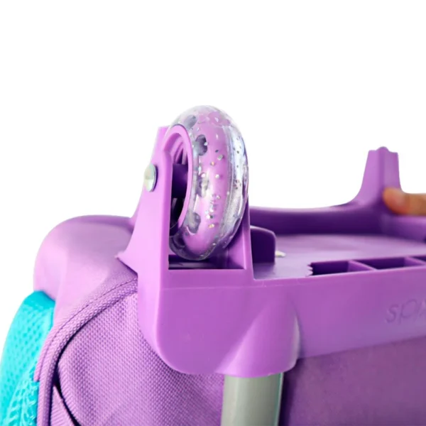 Mochila de Rodinhas Escolar Sereia Encanto dos Mares - Imagem 2